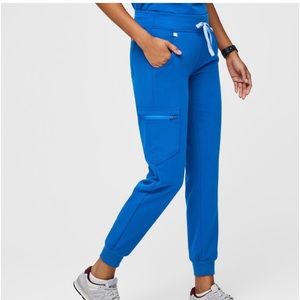 FIGS Blue Technical Collection Jogger Scrub PANTS M